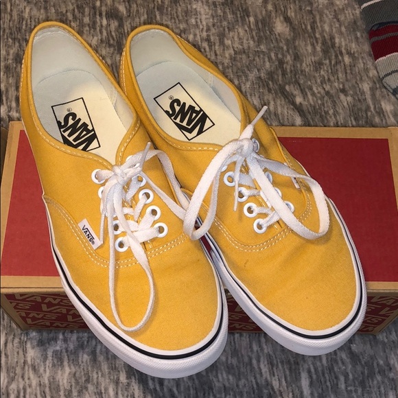 vans tied around ankle